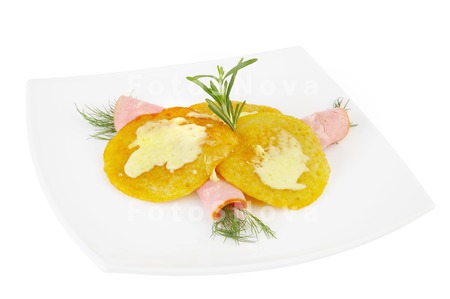 foods_pancake_ham_yellow_break