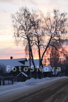 пейзаж,_деревня,_